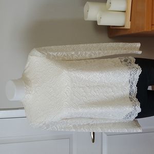 Vero Moda Lace Mock Turtleneck